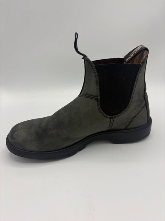 Blundstone Olive Green Chelsea Work Boots